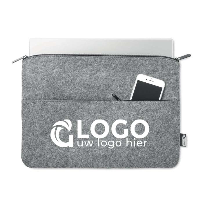 Laptoptas met online logo